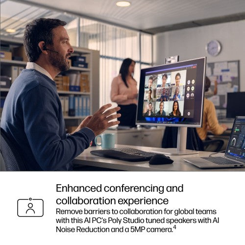 HP EliteBook 6 G1iR Intel Core 5 120U Laptop 35.6 cm (14") WUXGA 16 GB DDR5-SDRAM 512 GB SSD Wi-Fi 6E (802.11ax) Windows 11 Pro Silver