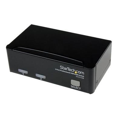 StarTech.com 2 Port Professional USB KVM Switch Kit with Cables