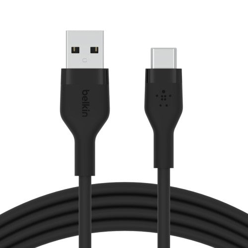 Belkin BOOST↑CHARGE Flex USB cable 2 m USB 2.0 USB A USB C Black