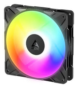 ARCTIC Freezer P14 Pro Reverse A-RGB - 3 Pack - 140 mm A-RGB PWM Fan with Cable Splitter