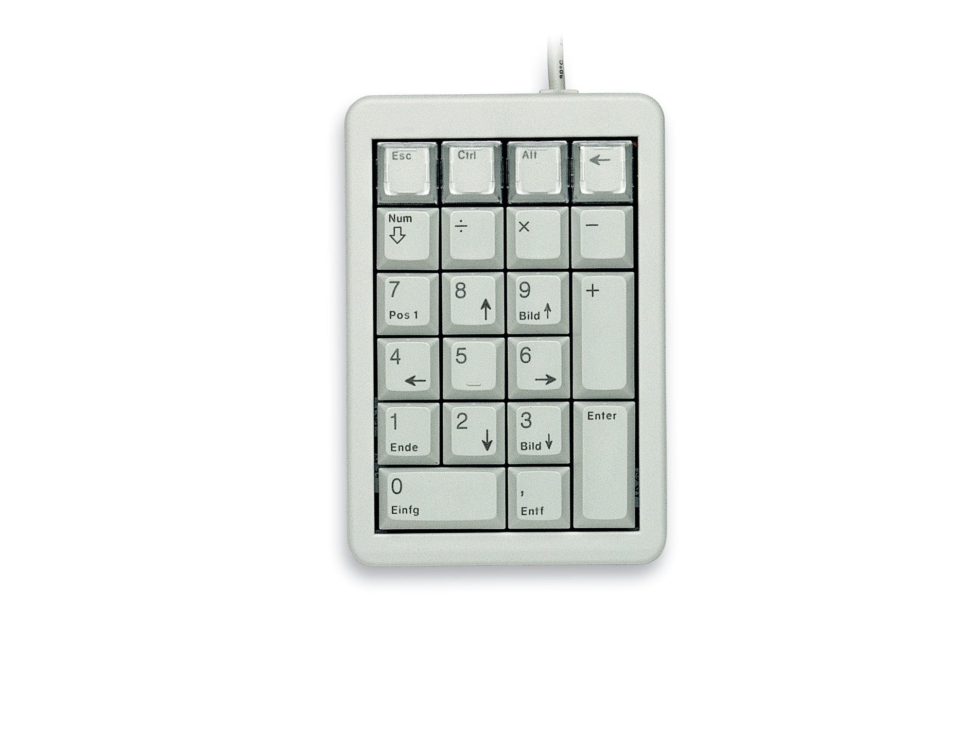 CHERRY G84-4700 numeric keypad Laptop/PC USB Grey  - Data Input Devices - CHERRY