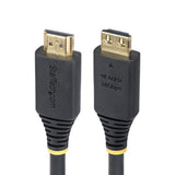 StarTech.com 50cm (1.6ft) High Speed HDMI Cable with Gripping Connectors, 4K 60Hz/1440p 144Hz, HDR10/HDCP 2.2/ARC, 18Gbps, UHD HDMI Cord for TV/Monitor/Display, TPE Jacket