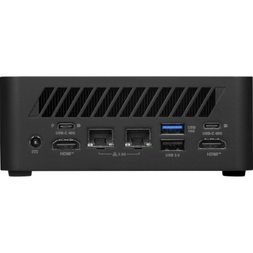 MSI Cubi Z AI 8M AMD Ryzen 5 8645HS Barebone, NUC, USFF, Mini Computer, HTPC (NO RAM, NO Storage, NO OS), AMD Radeon Graphics/DDR5/Dual ThunderBolt 4/Dual HDMI/Dual LAN/WiFi 6E/BT 5.3/VESA