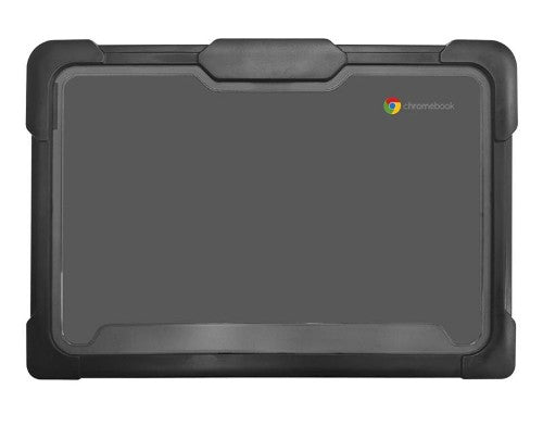 Techair TACHS005 Protective Hard Shell case for Lenovo 100e/100w 3rd Gen Chromebook (2-in-1), 11.6 black/clear