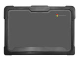 Techair TACHS005 Protective Hard Shell case for Lenovo 100e/100w 3rd Gen Chromebook (2-in-1), 11.6 black/clear