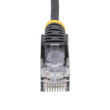 StarTech.com 1.5 m CAT6 Cable - Slim - Snagless RJ45 Connectors - Black
