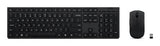 Lenovo 4X31R64318 keyboard Mouse included Office RF Wireless + Bluetooth QWERTY Belgian, English Grey
