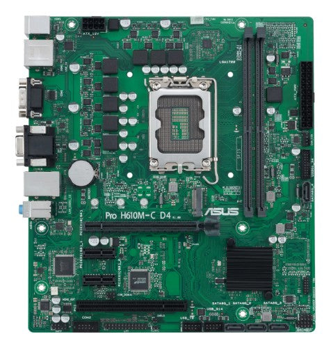 ASUS PRO H610M-C D4-CSM Intel H610 LGA 1700 micro ATX
