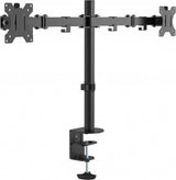 Vision VFM-DPD2B monitor mount / stand 68.6 cm (27") Black Desk