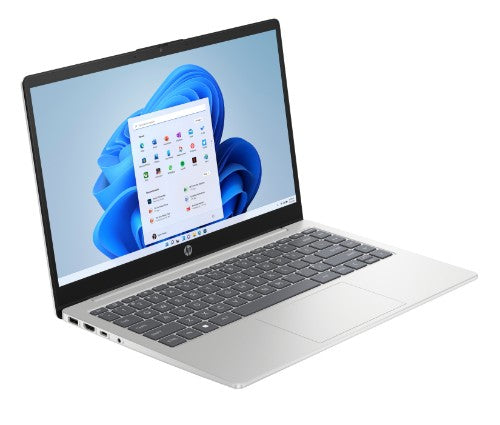 HP 14-ep0023na Intel® Core™ i3 i3-N305 Laptop 35.6 cm (14") Full HD 8 GB DDR4-SDRAM 128 GB eMMC Wi-Fi 6 (802.11ax) Windows 11 Home Silver