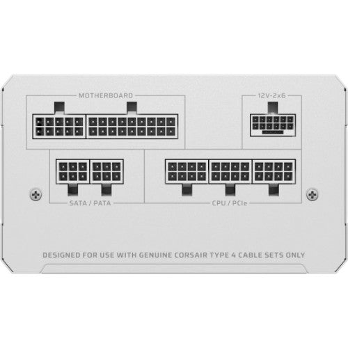 Corsair RMe Series RM750e power supply unit 750 W 20+4 pin ATX ATX White