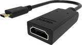 Vision TC-USBCHDMI/BL video cable adapter USB Type-C HDMI Type A (Standard) Black