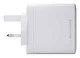dbramante1928 IT - UK W. Charger - 2xUSB-C 100W + 1xUSB-A - WHT