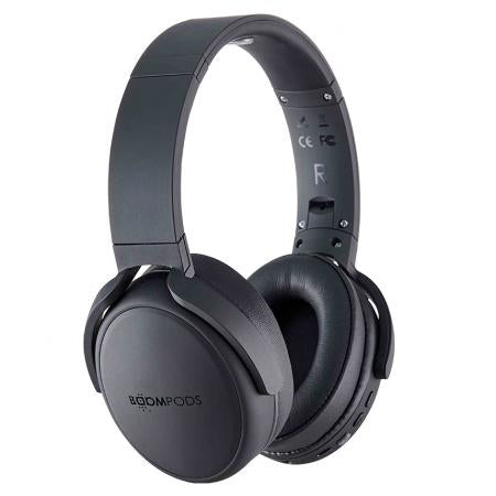 Boompods HPPANC headphones/headset Wireless Head-band Calls/Music Bluetooth Black