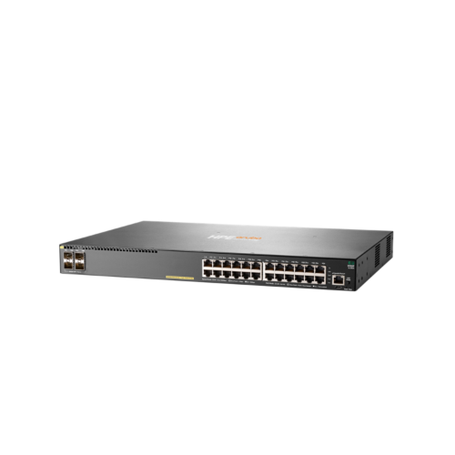 HPE Aruba Networking 2930F 24G PoE+ 4SFP+ Switch