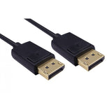 Cables Direct DP8K-SLIM02M DisplayPort cable 2 m Black