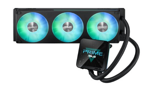 ASUS PRIME LC II 360 ARGB LCD Processor All-in-one liquid cooler 12 cm Black 1 pc(s)