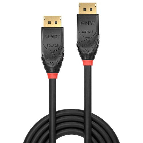 Lindy 70m Fibre Optic Hybrid DisplayPort 1.2 Cable