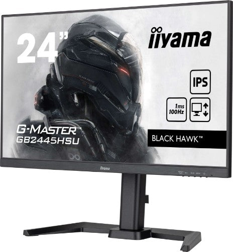 iiyama G-MASTER GB2445HSU-B2 computer monitor 60.5 cm (23.8") 1920 x 1080 pixels Full HD LED Black