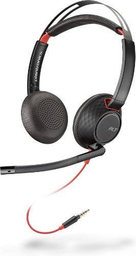 HP Poly Blackwire 5220 3.5mm Top