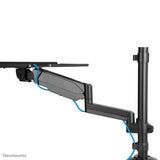 Neomounts DS90-325BL1 Sit-stand workstation desk 17-32" - gas spring
