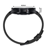 Samsung Galaxy Watch6 Classic SM-R960NZKAEUA smartwatch / sport watch 3.81 cm (1.5") OLED 47 mm Digital 480 x 480 pixels Touchscreen Black Wi-Fi GPS (satellite)