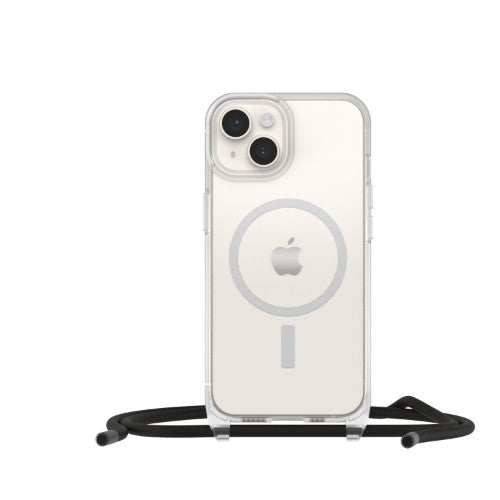 OtterBox React Necklace Magsafe Series for Apple iPhone 16e/14, transparent