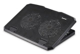 Hama Black Metal laptop cooling pad 39.6 cm (15.6")