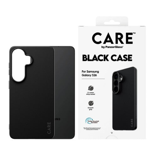 PanzerGlass CARE™ by ® TPU Case Black Samsung Galaxy S26