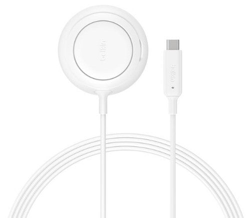 Belkin WIA014MYWH mobile device charger Smartphone, Headphones White USB Wireless charging Fast charging Indoor