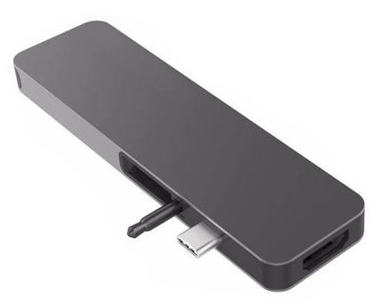 HYPER GN21D-GRAY laptop dock/port replicator Grey