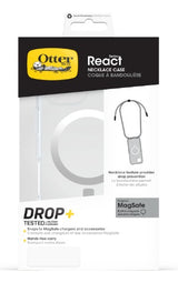 OtterBox React Necklace Series for MagSafe for iPhone 16, Clear