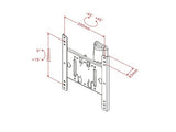 Multibrackets M VESA Flexarm Tilt & Turn I Small