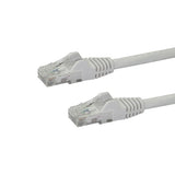 StarTech.com 75ft CAT6 Ethernet Cable - White CAT 6 Gigabit Ethernet Wire -250MHz 100W PoE RJ45 UTP Network/Patch Cord Snagless w/Strain Relief Individually Tested