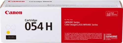 Canon 3025C002/054H Toner cartridge yellow high-capacity, 2.3K pages ISO/IEC 19752 for Canon LBP-640