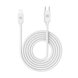 Celly USBLIGHTTYPECWH mobile phone cable White 1 m USB C Lightning