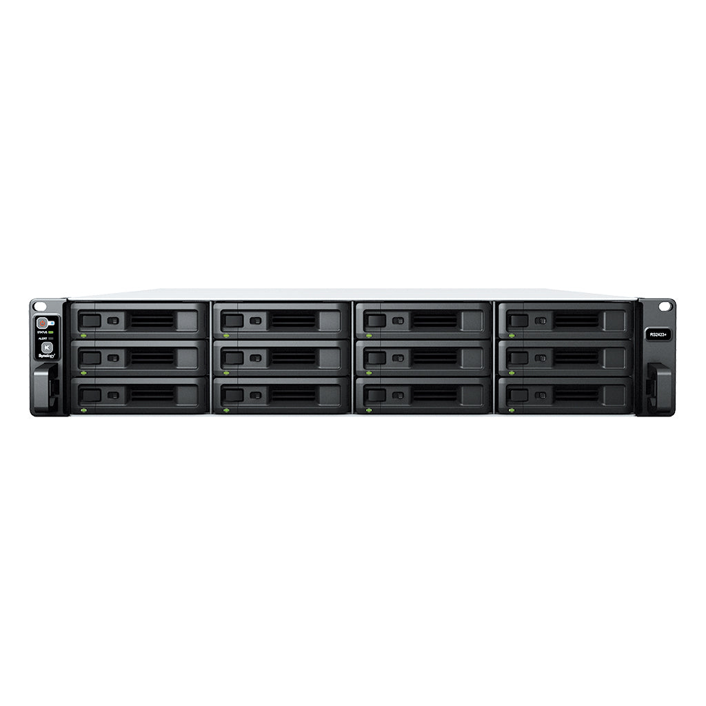 Synology RackStation RS2423+ NAS Rack (2U) Ethernet LAN Black V1780B  - Data Storage - Synology