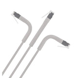 Intellinet 745130 networking cable Grey 1 m Cat6a F/FTP (FFTP)