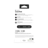 mophie essentials powerstation 10K 10000 mAh Black