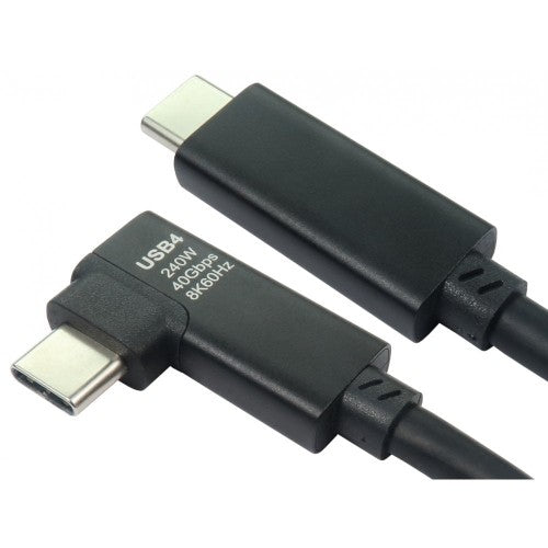 Cables Direct USB4-5200E-ACTRA USB cable USB4 Gen 2x2 2 m USB C Black