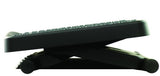 Fellowes Foot Rest Under Desk - Professional Series Ultimate Foot Support Ergonomic Foot Rest with 3 Height Adjustments & Massage Surface - Foot Rest Stool for Office & Home - Black