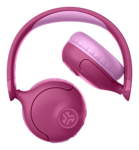 JLab JBuddies Pop Headset Wired & Wireless Head-band Calls/Music USB Type-C Bluetooth Pink