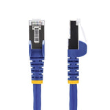 StarTech.com 2m Blue CAT8 Ethernet Cable, Snagless RJ45, 25G/40G, 2000MHz, 100W PoE++, S/FTP, 26AWG Pure Bare Copper Wire, LSZH, Shielded Network Patch Cord w/Strain Reliefs, Individually Tested