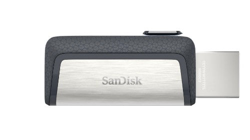 SanDisk Ultra Dual Drive USB Type-C USB flash drive 128 GB USB Type-A / USB Type-C 3.2 Gen 1 (3.1 Gen 1) Black, Silver
