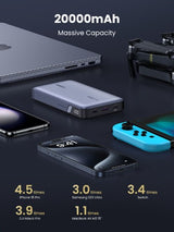 Ugreen 25188 power bank 20000 mAh Grey