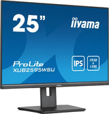 iiyama ProLite 25” 1920 x 1200 monitor featuring IPS panel and a height adjustable stand