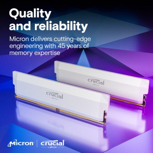 Crucial Pro CP2K16G64C38U5W memory module 32 GB 2 x 16 GB DDR5 6400 MT/s 288-pin DIMM