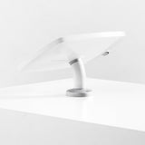 Bouncepad Original Swivel Desk | Covered Front Camera and Home Button | White | Samsung Galaxy Tab A9+ and A11+ 11-inch (2023 - 2025)
