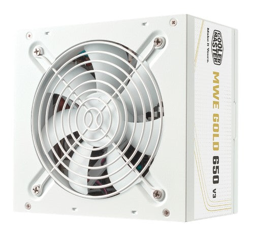 Cooler Master MWE Gold 650 V3 ATX 3.1 White Edition Non-Modular power supply unit 650 W 24-pin ATX