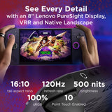 Lenovo Legion Go S 8ARP1 portable game console 20.3 cm (8") 1 TB Touchscreen Wi-Fi Black
